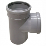 Tri&scaron;akis vidaus kanalizacijai Wavin Optima, 110 mm x 110 mm, 88 &deg;