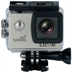 Veiksmo kamera Sjcam SJ4000 Wi-Fi Silver, sidabro sp.