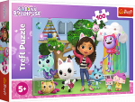 Dėlionė Trefl Gabbys Dollhouse 16464T, 27.5 cm x 41 cm, 100 vnt., įvairių spalvų