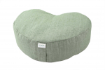 Grikių luk&scaron;tų pufas Grikė Heart, žalia sp., 45 cm x 35 cm x 13 cm