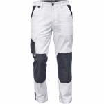 Darbo kelnės vyrams Cerva Cremorne, balta sp., 52 dydis