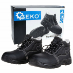 Darbo batai vyrams Geko G90560, be aulo, su pa&scaron;iltinimu, juoda sp., 45 dydis