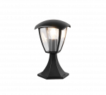 Pastatomas lauko &scaron;viestuvas Trio Venta, 10W, E27, IP44, juoda sp., 17 cm x 30 cm
