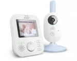 Prekė su pažeista pakuote. Mobili auklė Philips Avent SCD835/52, mėlyna sp./balta sp.