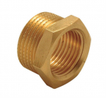 Tarpmovė TDM Brass 114, 1/4 colio - vidinis sriegis / 1/2 colio - i&scaron;orinis sriegis, 1/2" x 1/4"