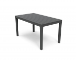 Lauko stalas Progarden Sumatra, pilka sp., 138 cm x 80 cm x 72 cm