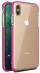 Telefono dėklas TakeMe, Apple iPhone XS Max, violetinė sp.