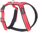 Petne&scaron;os &scaron;unims Amiplay Reflective, raudona sp., 490 - 590 mm, 49-59