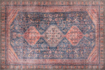 Kilimas Conceptum Hypnose Blues Chenille AL 366, įvairių spalvų/raudona sp., 230 cm x 150 cm