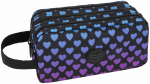 Penalas CoolPack Primus Hearts, 23 cm x 11 cm, mėlyna/juoda/violetinė