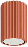 &Scaron;viestuvas lubų Sollux Karbon 10, GU10, 1 x 10 W, raudona sp.