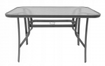 Lauko stalas Majorca Trio, pilka sp., 120 cm x 70 cm x 70 cm