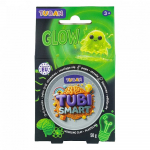 I&scaron;manusis plastilinas Tuban Tubi Smart Glow, balta sp., 50 g