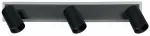 &Scaron;viestuvas lubų Light Prestige Parma LP-0612/3WS BK, GU10, 3000 - 6000 &deg;K, 3 x 50 W, juoda sp. / juoda sp.