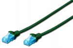 Laidas Digitus CAT 5e UTP RJ-45 8P8C, RJ-45 8P8C, 3 m, žalia sp.