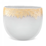 Vaza Iris, 25 cm, aukso sp./sidabro sp.