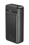 Ne&scaron;iojamas įkroviklis (Power bank) XO, 30000 mAh, 65 W, juoda sp.