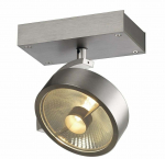 &Scaron;viestuvas lubų ir sienų SLV Kalu 147306, GU10, 1 x 75 W, aliuminio sp.