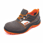 Darbo batai vyrams Panda Safety Lamdba NEOS S1 SRC, be aulo, be pa&scaron;iltinimo, oranžinė/pilka, 37 dydis