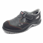Apsauginiai batai vyrams Panda Safety Ultra Topolino MF S1P SRC, be aulo, be pa&scaron;iltinimo, juoda, 47 dydis