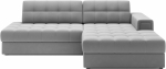 Kampinė sofa - lova Blezalt Sola, pilka sp., de&scaron;ininė, 240 x 150 cm x 82 cm