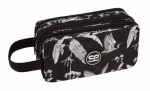 Penalas CoolPack Primus Birds, 23 cm x 11 cm, juoda/pilka