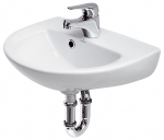 Vonios praustuvas Cersanit President, keramika, 44.5 cm x 35 cm x 16 cm, balta sp.