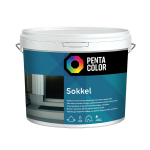 Cokoliniai dažai Pentacolor Sokkel, balta sp., 3 l