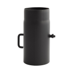 Dūmtraukis Wadex, juoda sp., 115 mm, 25 cm