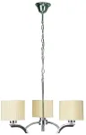 &Scaron;viestuvas kabinamas Candellux Draga 33-04208, E27, 3 x 60 W, kreminė sp. / chromo sp., 15 x 7.12 cm