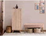 Prie&scaron;kambario baldų komplektas Kalune Design Vegas Sonomo 200 - 0900, vidaus, sonoma ąžuolo sp.