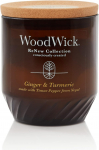 Žvakė, aromatinė WoodWick Renew Medium Ginger & Turmeric, 30 - 40 h, 184 g, Ruda sp.