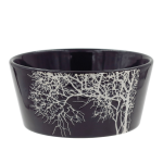 Serviravimo dubuo Newill Tree, 13 cm x 13 cm x 6 cm, &Oslash; 13 cm, juoda sp., keramika