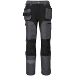 Kelnės Bo Safety Cirius, juoda/pilka, 54 dydis