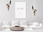 Reprodukcija Artgeist Love Is Strength DKNW0996XXLPWD, 80 cm x 120 cm