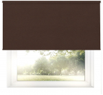 Ritininė užuolaida PG-10, tamsiai ruda, 90 cm x 240 cm