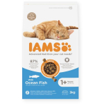Sausas kačių maistas IAMS Adult, žuvis, 3 kg