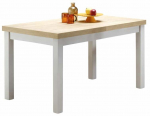 Valgomojo stalas i&scaron;skleidžiamas Tiago, ka&scaron;myro sp./hikora oak sp., 140 - 220 cm x 80 cm x 76 cm