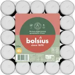 Žvakė, arbatinė Bolsius Tealights, 4 h, 50 vnt., white 50