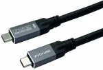 Kabelis Vivolink PROUSB4MM0.5 USB Type-C Male (vyri&scaron;ka), USB Type-C Male (vyri&scaron;ka), 0.5 m, juoda sp.