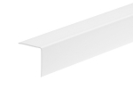 Apdailos kampas Cezar W-PC-KR2525-101-275, balta, 2750 mm x 25 mm
