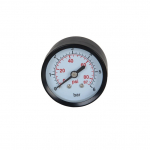 Manometras PG-1, 40 mm, 1/4 colio - I&scaron;orinis sriegis, 6 Bar