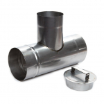 Pravala kaminams apvalia anga Wadex, 130 mm