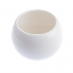 Gėlių vazonas Burbulas 5001, keramika, &Oslash; 16 cm, balta sp.