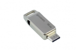 USB atmintinė Goodram ODA3, sidabro sp., 64 GB
