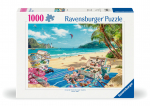 Dėlionė Ravensburger Sea Shell Collection, 50 cm x 70 cm, 1000 vnt., įvairių spalvų