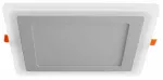 &Scaron;viestuvas lubų Quatro THK-066020, LED, 3000 &deg;K, 1 x 12 W, balta sp. / balta sp.