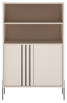Vitrina ADRK Nexo, ka&scaron;myro sp., 40 cm x 80 cm x 127 cm