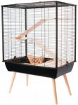 Narvas graužikams Zolux H80, 78 cm x 48 cm x 80 cm, juoda sp.