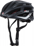 Dviratininkų &scaron;almas vyrams Fila LED, juoda sp./raudona sp., S